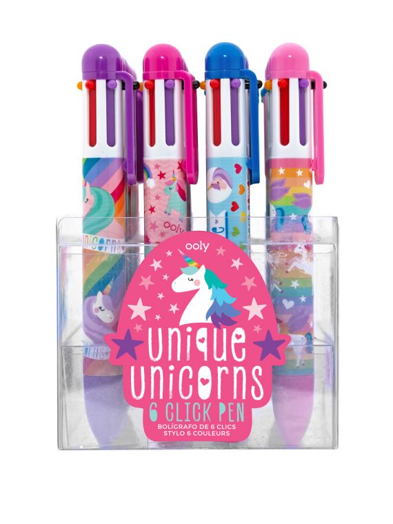 132-082-Unique-Unicorns-6-Click-Multi-Color-Pens-Display-D1