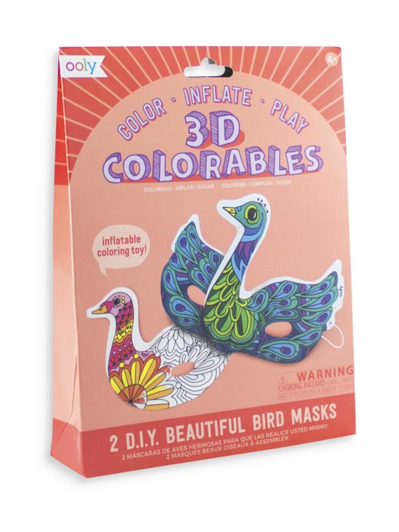 161-014-3D-Colorables-Beautiful-Birds-Masks-B1