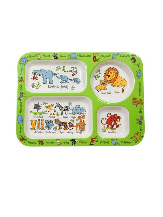 jungle compartment tray