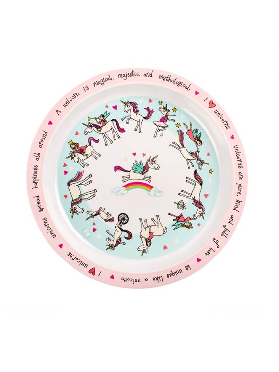 unicorn plate