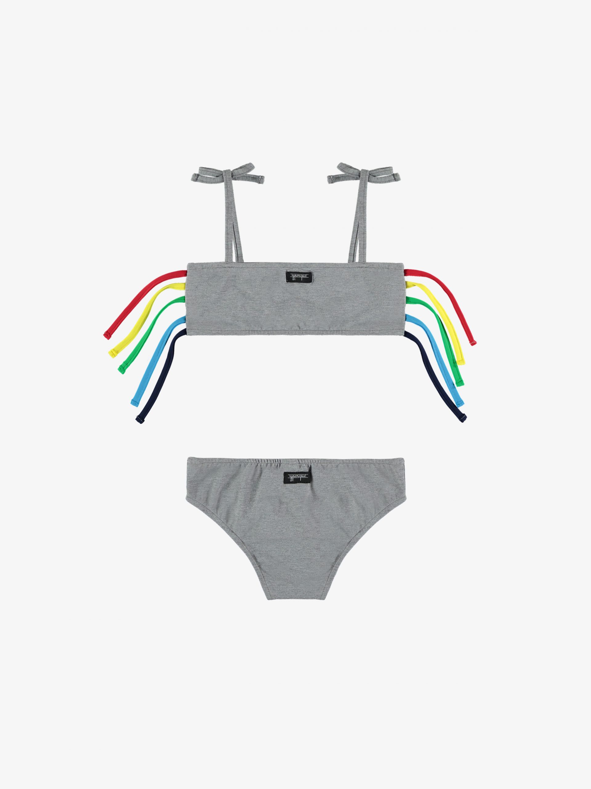 BIKINI RAINBOW GREY Lollidots Online Store