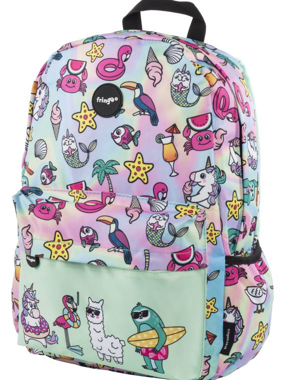 Kids-teen-waterproof-small-backpack-dream-team-fringoo-side