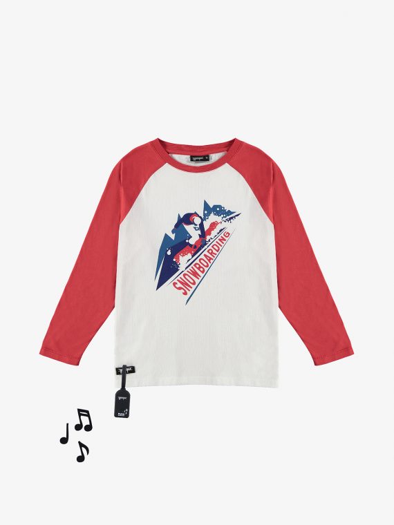 FW220003-SNOWBOARD SOUND TEE