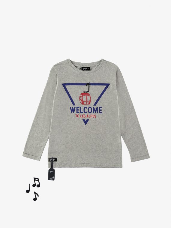 FW220006-SNOW CABINE SOUND TEE