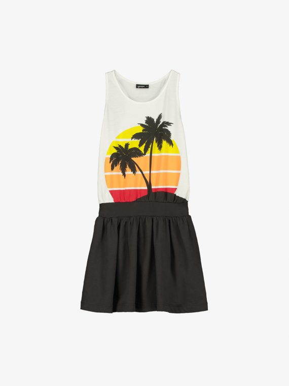 SS230055-SUNSET WAIST DRESS