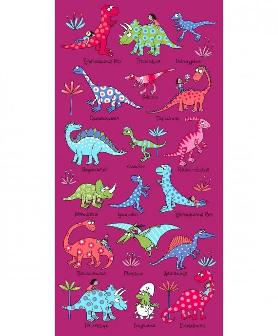kids_pink_dinosaurs_towel