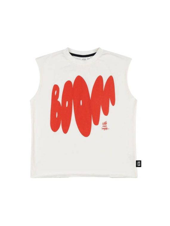 tank top boom white