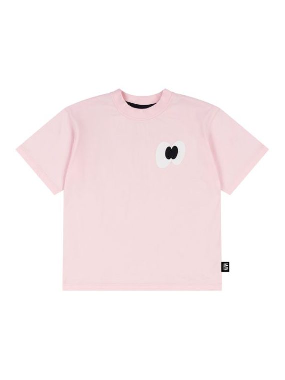 tshirt silly eyes pink