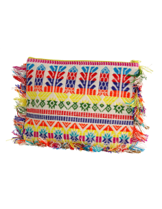 pochette-tissee-orange-citron-bords-franges-zip-coton-3233-cm